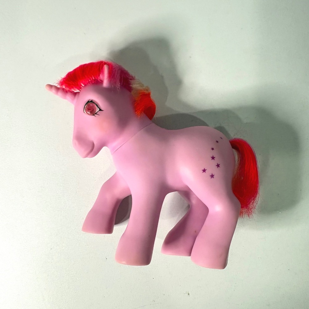 My Little Pony G1 Twinkle Eye Galaxy Pink Unicorn Big Dipper Purple 1985 Vtg